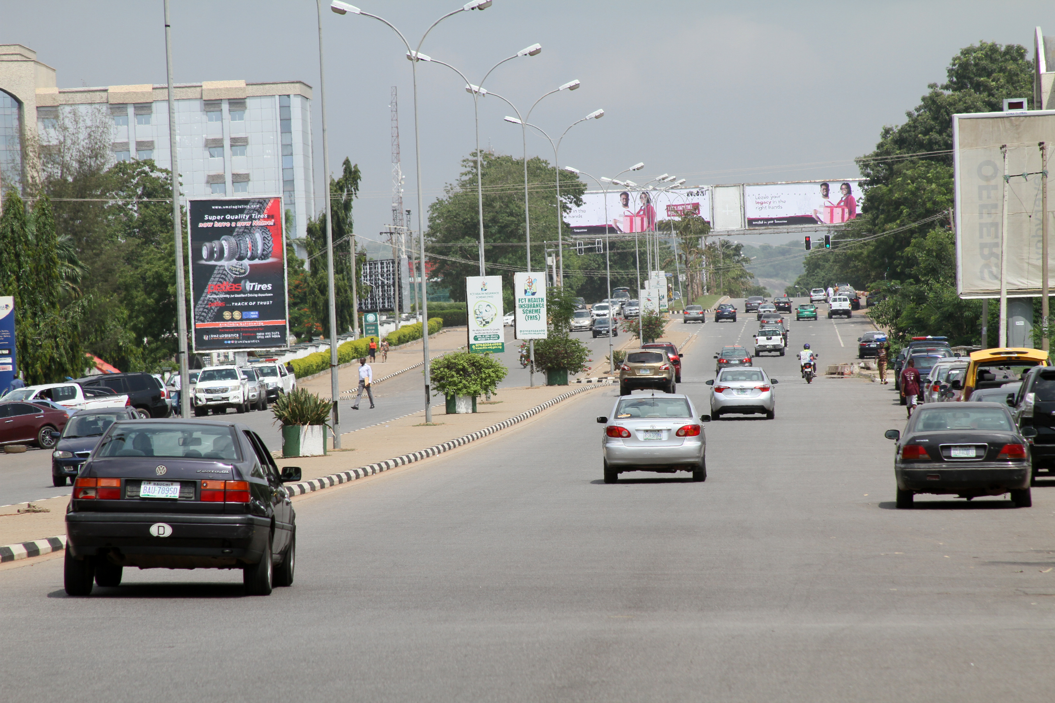 Large-format Cocoon billboard installation